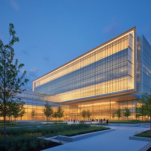 Modern corporate skyscraper